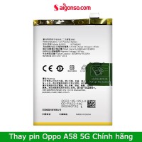 Thay pin Oppo A58